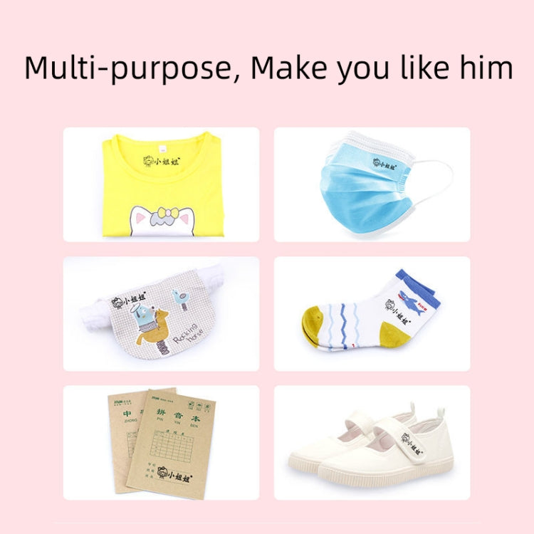 Clothing Seal For Children Kindergarten Student Name Photosensitive Seal(Green) - Gadgets by PMC TechLife | Online Shopping South Africa | PMC TechLife | Buy Now Pay Later Mobicred