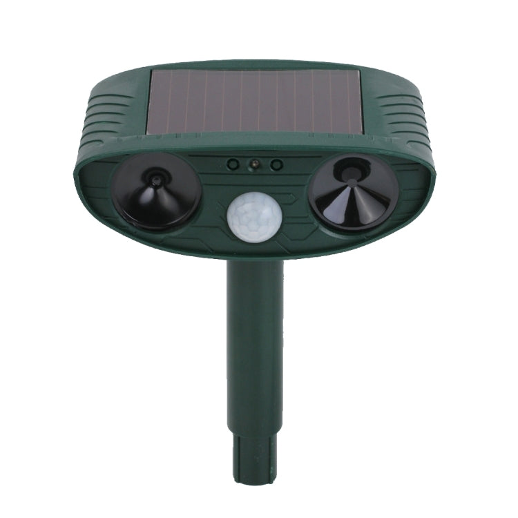 Powerful Ultrasonic Solar-powered Animal Repeller With PIR Sensor & Light Sensor - Outdoor Insect Repellent by PMC Jewellery | Online Shopping South Africa | PMC Jewellery