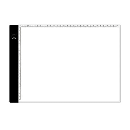 3.5W 5V LED USB Three Level of Brightness Dimmable A4 Acrylic Scale Copy Boards Anime Sketch Drawing Sketchpad with USB Cable 1.5m -  by PMC Jewellery | Online Shopping South Africa | PMC Jewellery | Buy Now Pay Later Mobicred