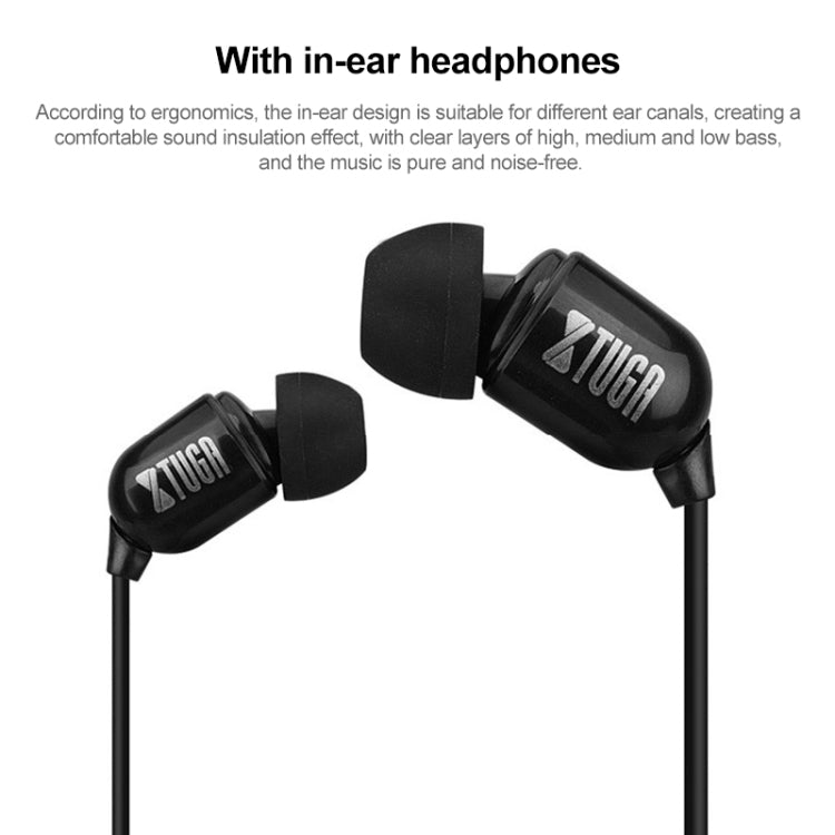 XTUGA IEM1200 Wireless Transmitter 2 Bodypack Stage Singer In-Ear Monitor System(EU Plug) - Microphone by XTUGA | Online Shopping South Africa | PMC Jewellery | Buy Now Pay Later Mobicred