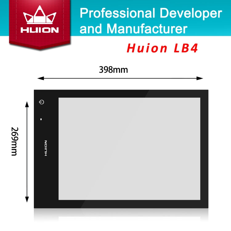 Huion LB4 LED Light Tracing Pad Art Craft Light Box -  by HUION | Online Shopping South Africa | PMC Jewellery | Buy Now Pay Later Mobicred