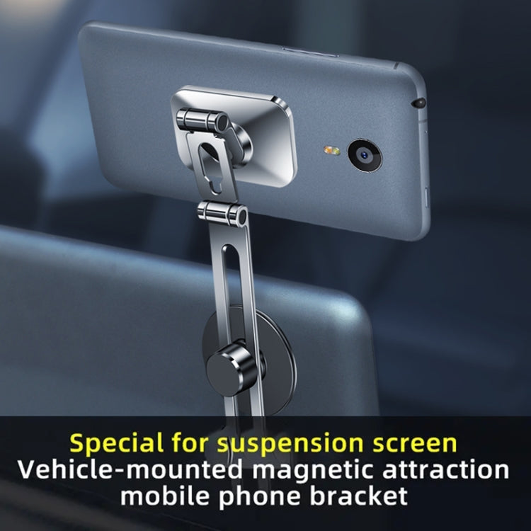 F52 Magnetic Car Floating Screen Phone Navigation Holder (Silver) - Car Holders by PMC TechLife | Online Shopping South Africa | PMC TechLife | Buy Now Pay Later Mobicred
