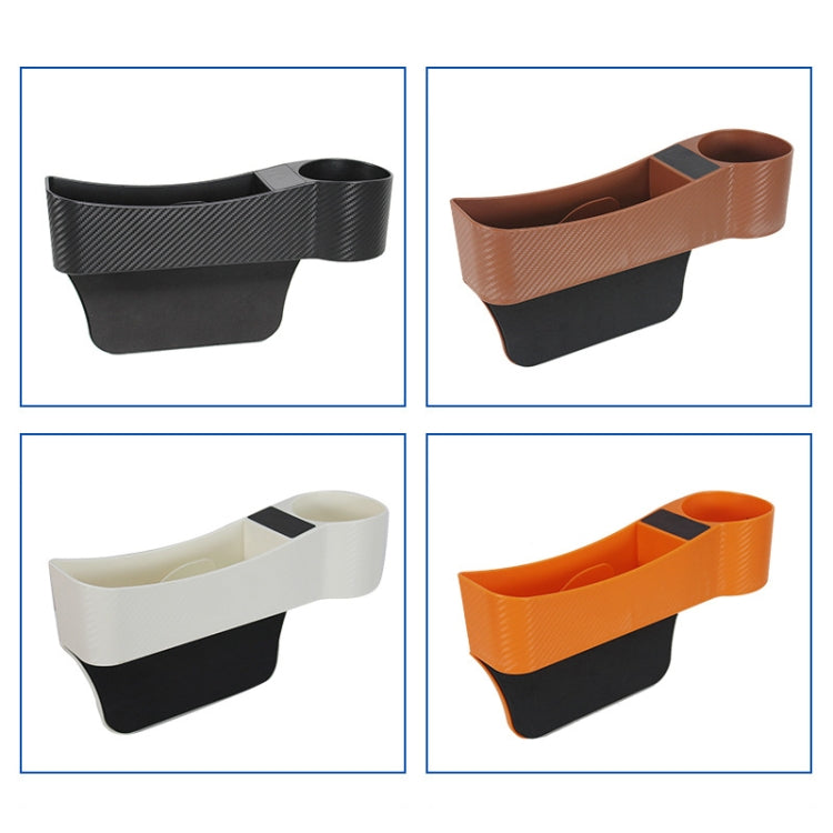 CARFU AC-2294 Car Seat Gap Multi-function Storage Box(Orange) - Stowing Tidying by CARFU | Online Shopping South Africa | PMC Jewellery | Buy Now Pay Later Mobicred