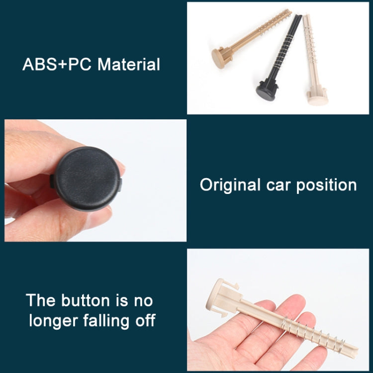 For BMW 3 Series F30 Left Driving Car Front Headrest Switch Button 5210 7362 622(Beige) - Car Switches by PMC TechLife | Online Shopping South Africa | PMC TechLife | Buy Now Pay Later Mobicred
