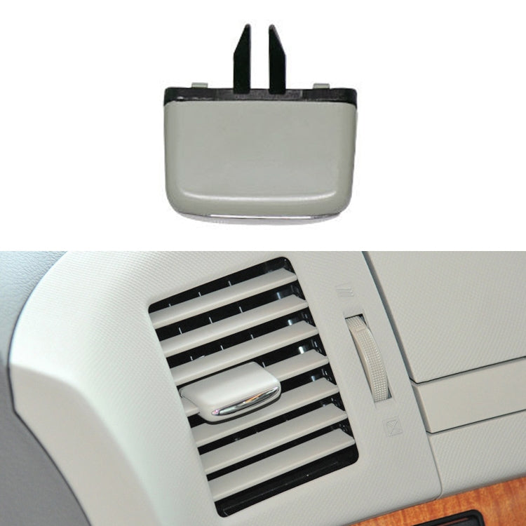 For Toyota Previa Left-hand Drive Car Left and Right Air Conditioning Air Outlet Paddle 55670-28250 (Beige) - Air Conditioning System by PMC Jewellery | Online Shopping South Africa | PMC Jewellery | Buy Now Pay Later Mobicred