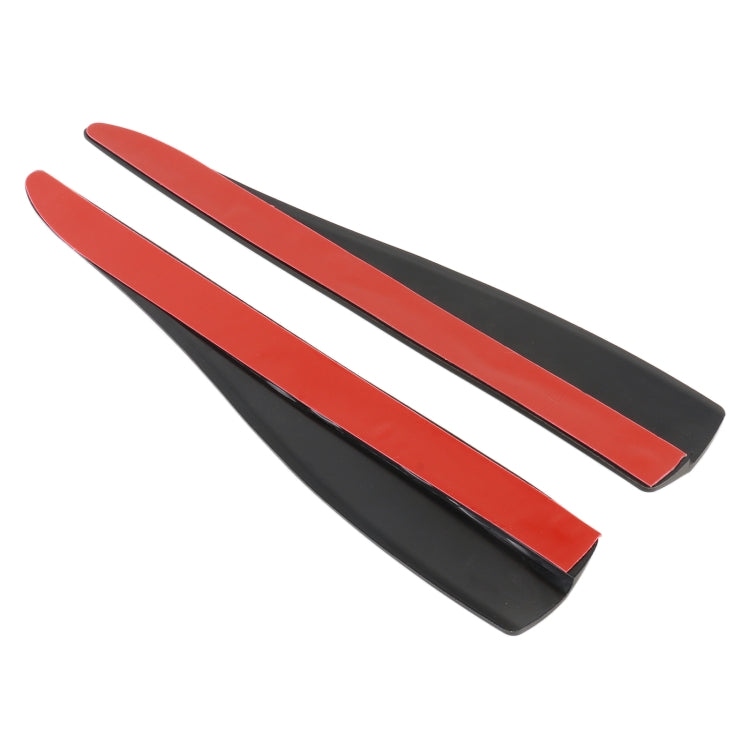 1 Pair Car Solid Color Silicone Bumper Strip, Style: Short (Black) - Anti Collision Sticker by PMC TechLife | Online Shopping South Africa | PMC TechLife | Buy Now Pay Later Mobicred