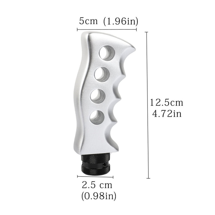 Universal Vehicle Knife-shaped Modified Gear Shift Knob (Silver) - Shift Knob by PMC Jewellery | Online Shopping South Africa | PMC Jewellery | Buy Now Pay Later Mobicred