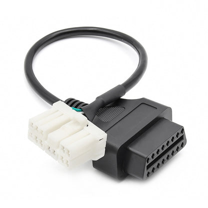 For Tesla Model X / S 2012-2015 OBDII to 12 Pin OBD Adapter Cable - Cables & Connectors by PMC Jewellery | Online Shopping South Africa | PMC Jewellery | Buy Now Pay Later Mobicred