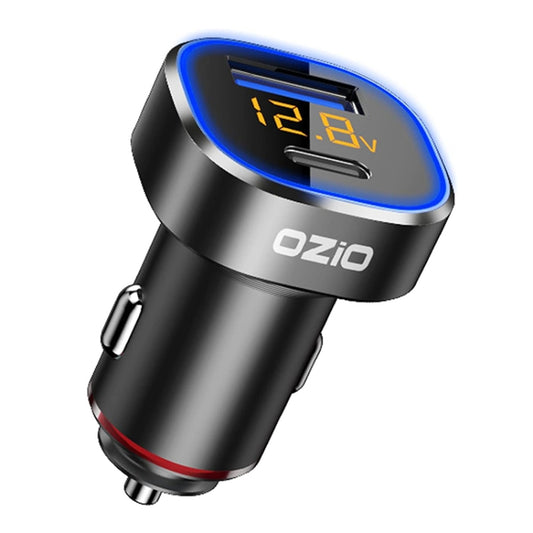 Ozio MX04TC PD + QC3.0 Dual USB Ports Car Mini Charger - Car Charger by ozio | Online Shopping South Africa | PMC Jewellery | Buy Now Pay Later Mobicred
