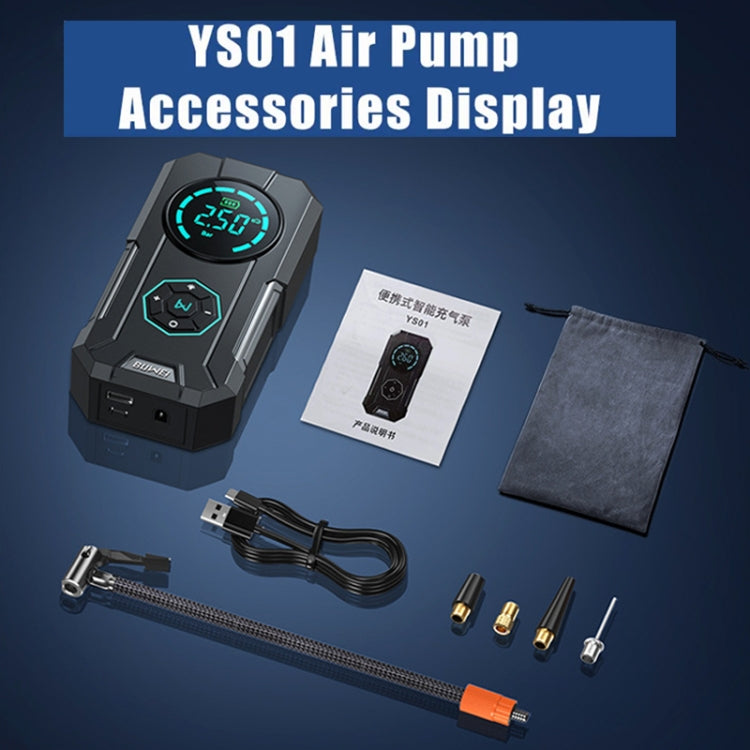 YS01S Wireless Version Portable Car Air Pump Electric Pump - Inflatable Pump by PMC Jewellery | Online Shopping South Africa | PMC Jewellery