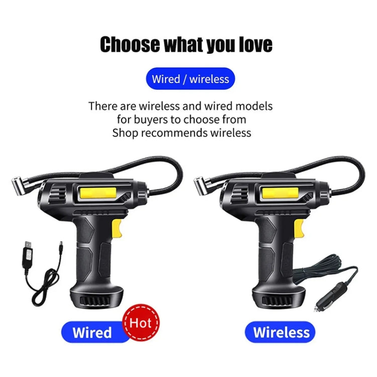 Car Portable Mini Wired Digital Display Tire Inflator Pump - Inflatable Pump by PMC TechLife | Online Shopping South Africa | PMC TechLife