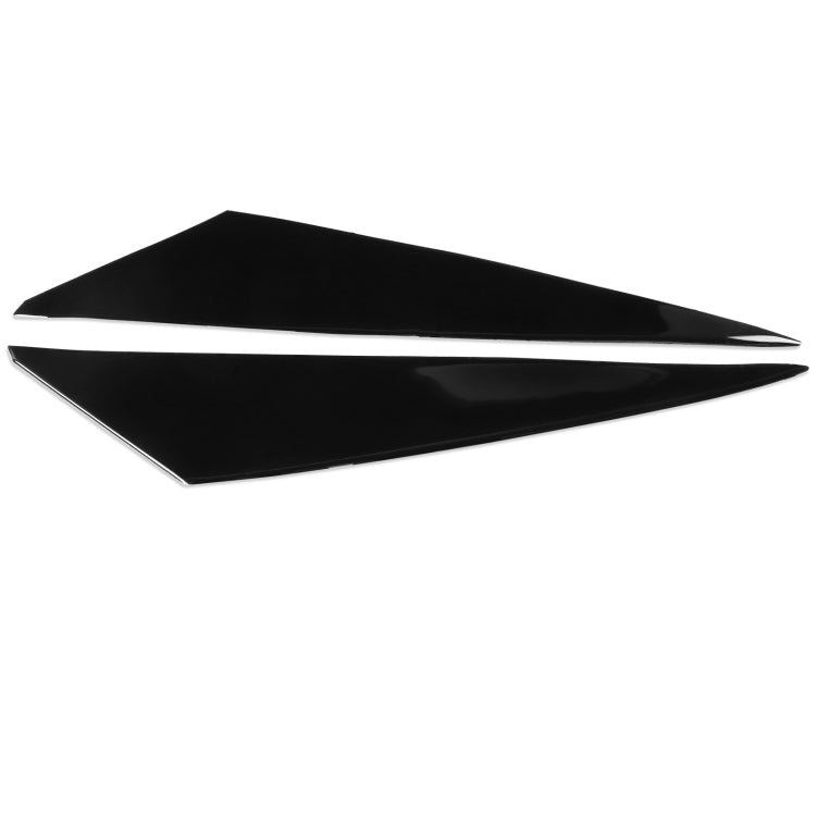 Pair Car Lamp Eyebrow Soft Decorative Sticker for BMW X1 E842 2009-2014 (Black) - Lamp Decoration by PMC TechLife | Online Shopping South Africa | PMC TechLife | Buy Now Pay Later Mobicred