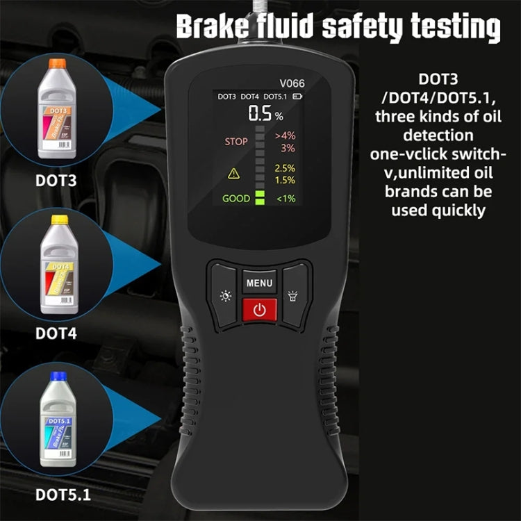 V066 Car Brake Fluid Detection Pen Moisture Tester - Electronic Test by PMC TechLife | Online Shopping South Africa | PMC TechLife | Buy Now Pay Later Mobicred
