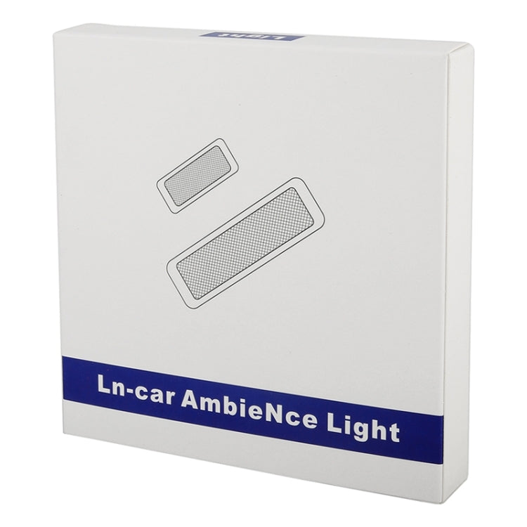 Car 4 in 1 LED Ambient Light Door Decorative Light (Blue Light) - Door Lights by PMC Jewellery | Online Shopping South Africa | PMC Jewellery | Buy Now Pay Later Mobicred