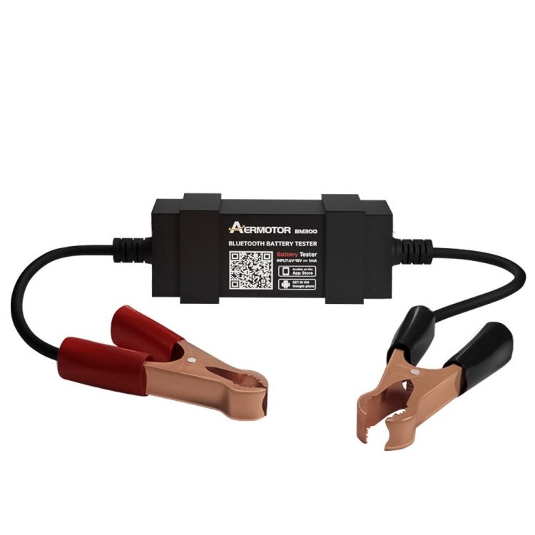 AERMOTOR BM300 Bluetooth 12V Car Battery Tester Battery Analyzer - Electronic Test by PMC TechLife | Online Shopping South Africa | PMC TechLife | Buy Now Pay Later Mobicred