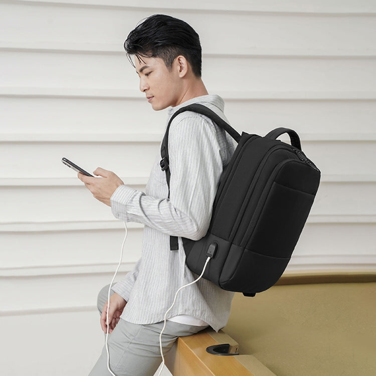 cxs-618 Multifunctional Oxford Laptop Bag Backpack (Dark Gray) - Backpack by PMC Jewellery | Online Shopping South Africa | PMC Jewellery | Buy Now Pay Later Mobicred