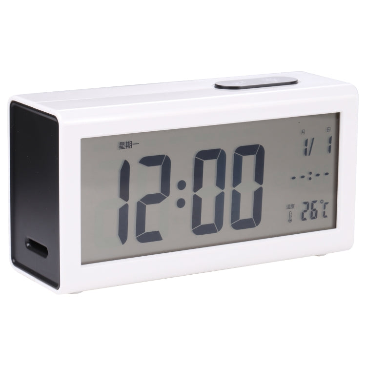 AQ122 LED Display Alarm Clock (White) - Alarm Clocks by PMc TechLife | Online Shopping South Africa | PMc TechLife | Buy Now Pay Later Mobicred