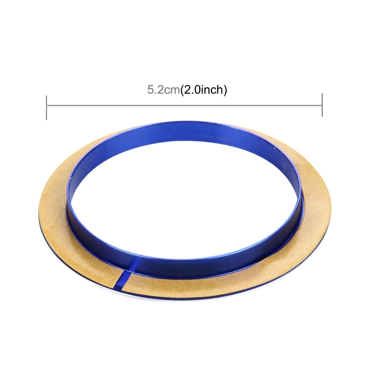 3 PCS Car Aluminum Air Conditioner Knob Case For ATENZA(Blue) - Decoration Rings by PMC TechLife | Online Shopping South Africa | PMC TechLife | Buy Now Pay Later Mobicred