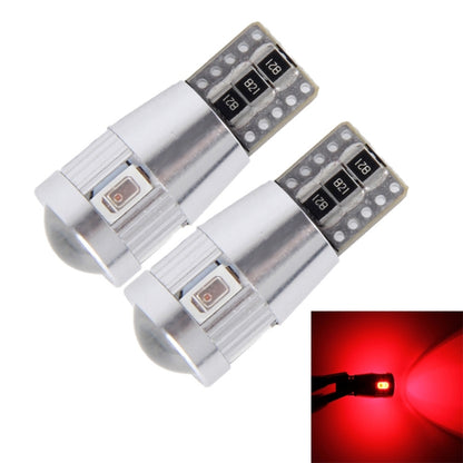 2 PCS T10 3W 6 SMD-5630 LEDs Error-Free Canbus Car Clearance Lights Lamp, DC 12V(Red Light) - Clearance Lights by PMC Jewellery | Online Shopping South Africa | PMC Jewellery | Buy Now Pay Later Mobicred