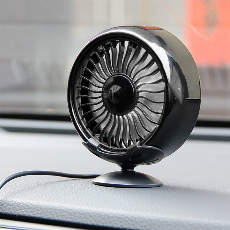 Portable Car Electric Cooling Fan with Base(Black) - Heating & Fans by PMC TechLife | Online Shopping South Africa | PMC TechLife | Buy Now Pay Later Mobicred