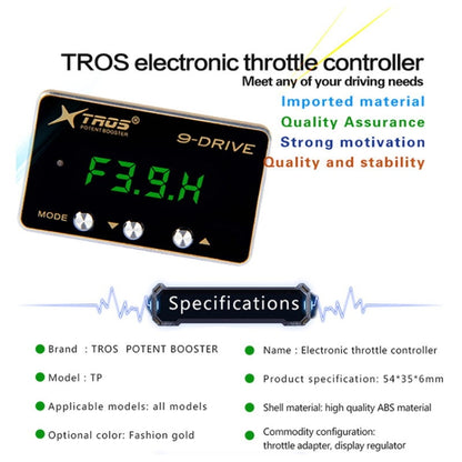 TROS TP 9-Drive Electronic Throttle Controller for Porsche Carrera (991) 2011-2017 - Car Modification by TROS | Online Shopping South Africa | PMC Jewellery | Buy Now Pay Later Mobicred