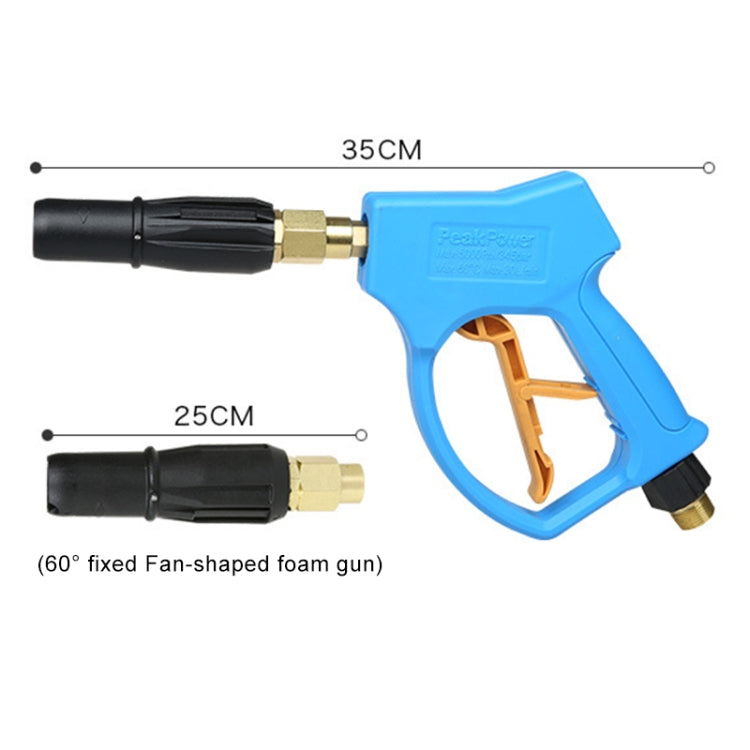 High Pressure Short Fixed Foam Gun for Self-service Car Washing Machine, Outer Wire: 14 x 1.5 - Car Washer & Accessories by PMC Jewellery | Online Shopping South Africa | PMC Jewellery | Buy Now Pay Later Mobicred