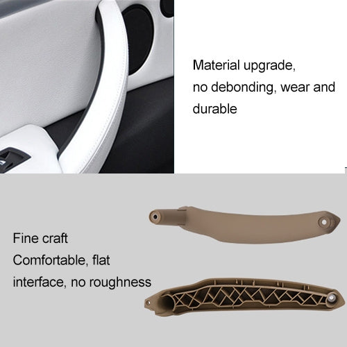 Car Interior Right Handle Inner Door Armrest Panel Pull 51416969402 for BMW X5 / X6, Left Drive(Grey) - free shipping - PMC TechLife - Order now!