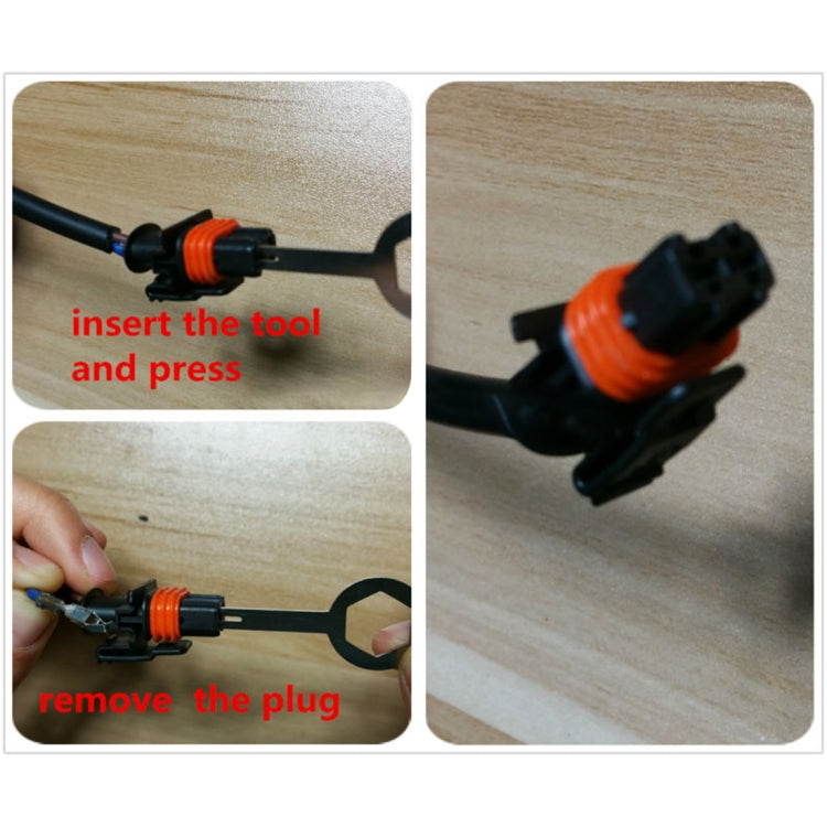 3 PCS Auto Car Plug Circuit Board Wire Harness Terminal Extraction Pick Connector Crimp Pin Back Needle Remove Tool - Booster Cable & Clip by PMC TechLife | Online Shopping South Africa | PMC TechLife | Buy Now Pay Later Mobicred