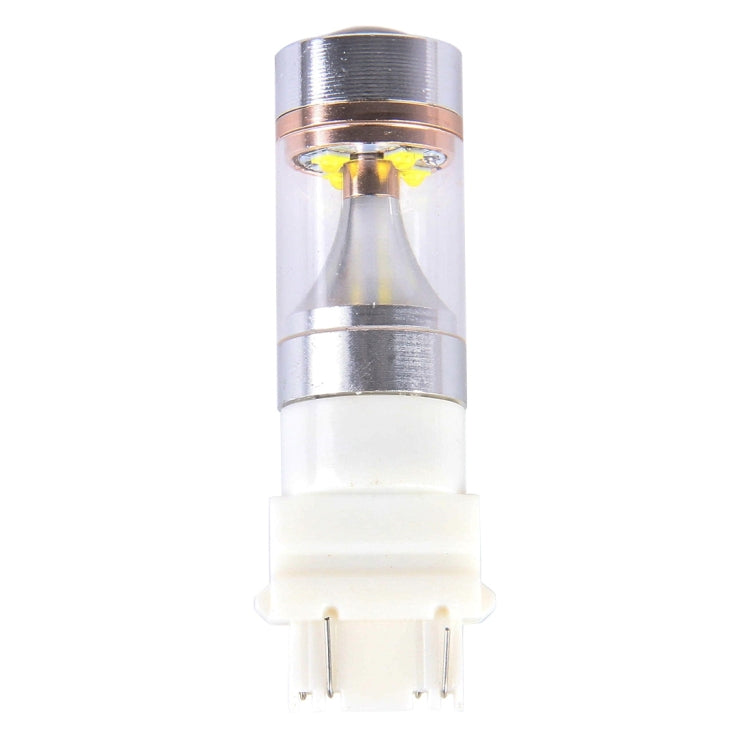 2 PCS T25/3157 Dual Wires 2300 LM 6000K 30W White Light 6 LED CREE Canbus Car Brake Light Bulb, DC 12V - Brake Lights by PMC Jewellery | Online Shopping South Africa | PMC Jewellery | Buy Now Pay Later Mobicred