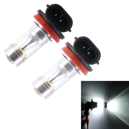 2 PCS H8/H11 30W 350 LM 6000K  White Light CREE 6 LED Car Fog Light Bulb, DC 12V - Fog / Driving Lights by PMC Jewellery | Online Shopping South Africa | PMC Jewellery