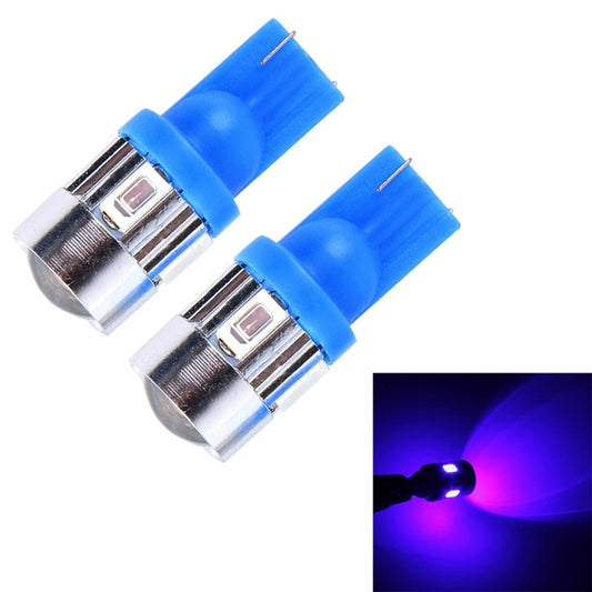 2 PCS T10 3W 6 LED SMD 5630 Blue Light Clearance Light.DC 12V. - Clearance Lights by PMC Jewellery | Online Shopping South Africa | PMC Jewellery | Buy Now Pay Later Mobicred