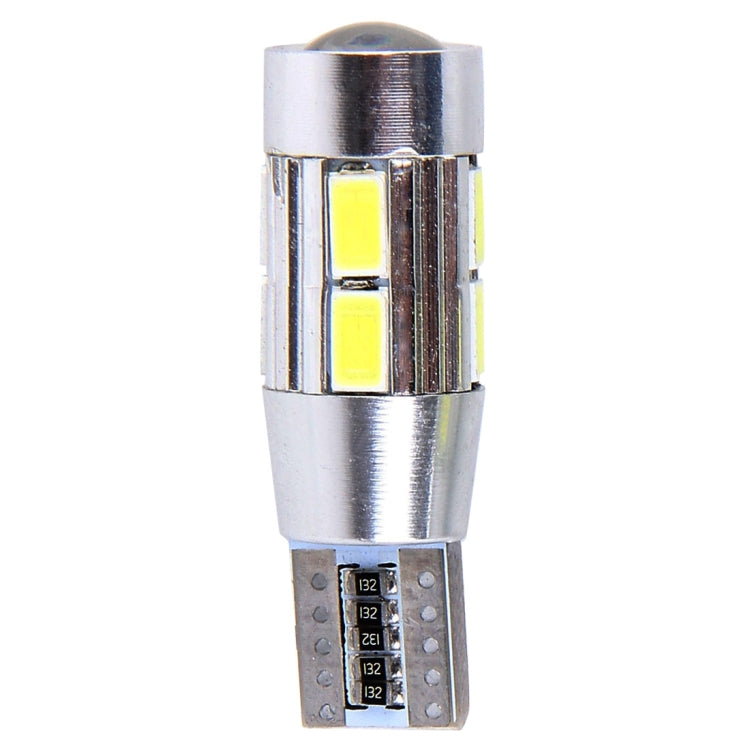 2 PCS T10 6W White Light 10 SMD 5630 LED Error-Free Canbus Car Clearance Lights Lamp, DC 12V - Clearance Lights by PMC Jewellery | Online Shopping South Africa | PMC Jewellery | Buy Now Pay Later Mobicred