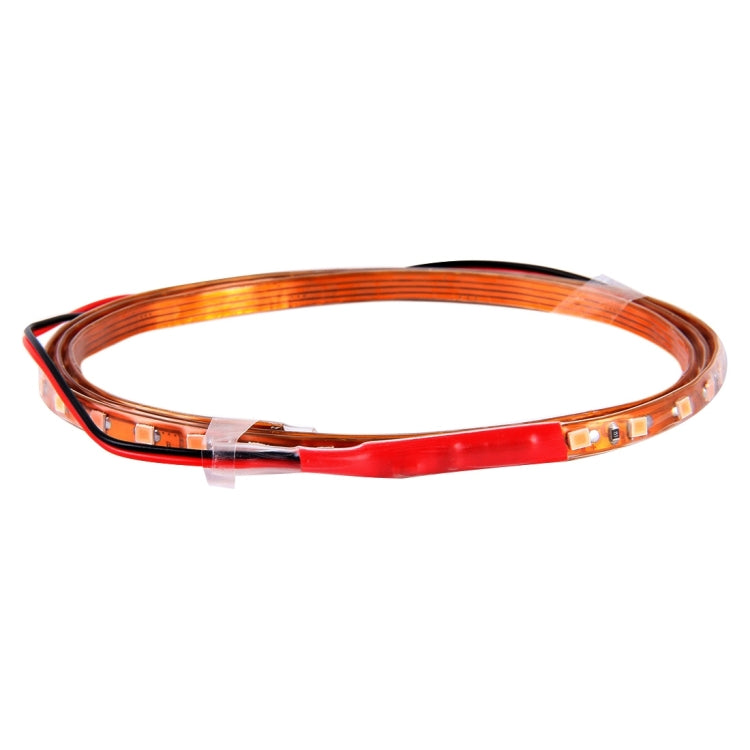 5 PCS Flow Style 45 LED 3528 SMD Waterproof Flexible Car Strip Light for Car Decoration, DC 12V, Length: 90cm(Red Light) - Decorative Lights by PMC Jewellery | Online Shopping South Africa | PMC Jewellery | Buy Now Pay Later Mobicred