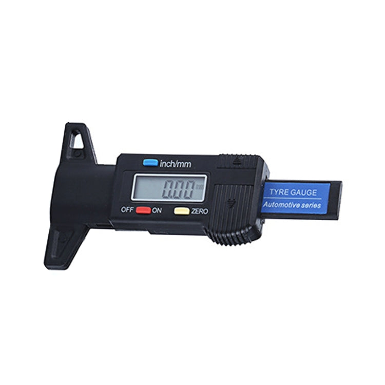 0-25mm Electronic Digital Tread Plan Refinding Rounds Refinding Outcome Exists Tread Tablets Type Gauge Depth Vernier Caliper Measuring Tools(Black) - Electronic Test by PMC TechLife | Online Shopping South Africa | PMC TechLife | Buy Now Pay Later Mobicred