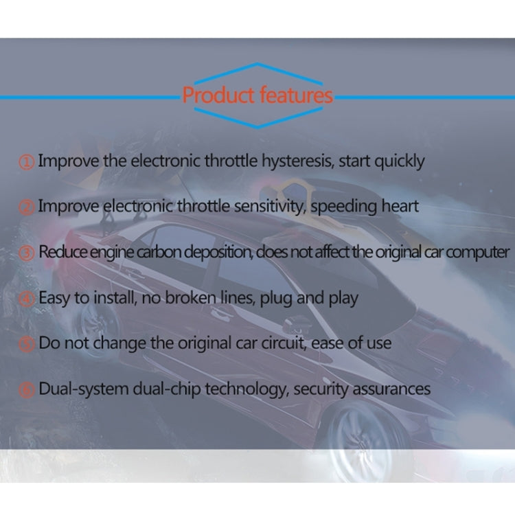 TROS TS-6Drive Potent Booster Electronic Throttle Controller for before 2014 Ford Everest - Car Modification by TROS | Online Shopping South Africa | PMC Jewellery | Buy Now Pay Later Mobicred