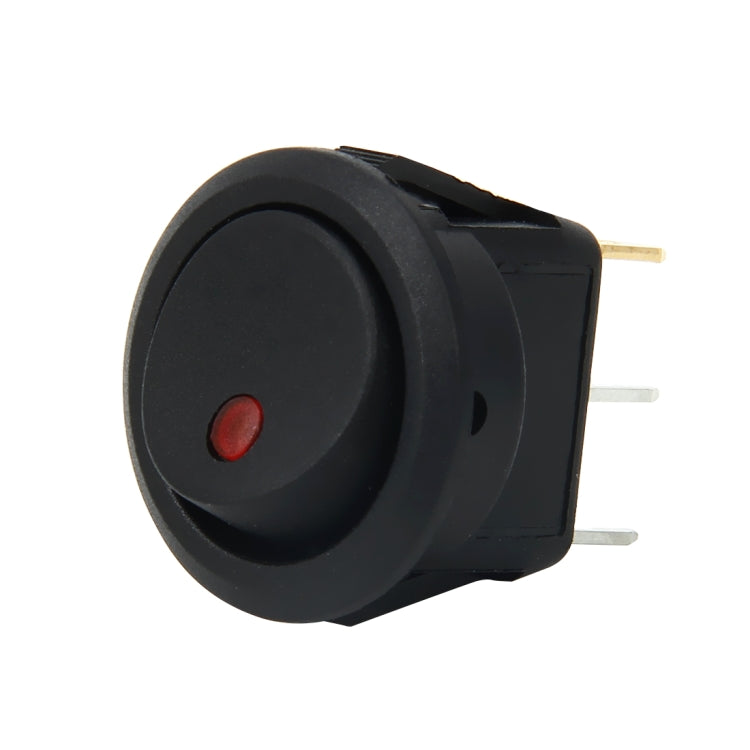 20 Amp 12 Volt Triple Plugs LED ON OFF Rocker Power Switch (Yellow Light) - Car Switches by PMC Jewellery | Online Shopping South Africa | PMC Jewellery