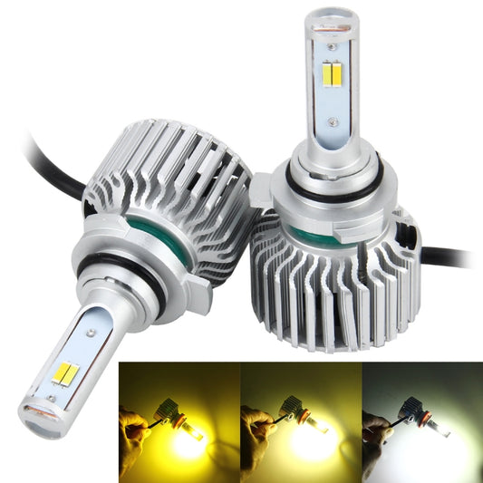 2 PCS 9012 26W 2250LM Car Headlight  LED Auto Light Built-in CANBUS Function (White Light, Yellow Light, Warm White Light), DC 9-16V - LED Headlamps by PMC Jewellery | Online Shopping South Africa | PMC Jewellery | Buy Now Pay Later Mobicred