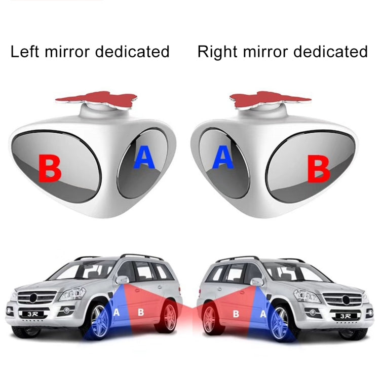 3R-046 360 Degrees Rotatable Right Blind Spot Side Assistant Mirror for Auto Car - Convex Mirror & Accessories by 3R | Online Shopping South Africa | PMC Jewellery | Buy Now Pay Later Mobicred