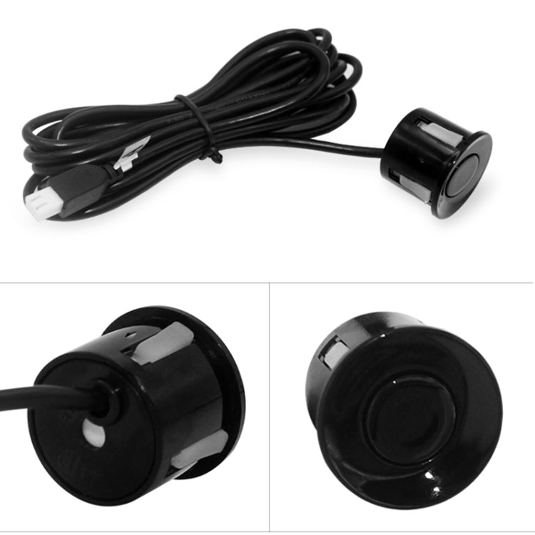 PZ316 Digital LED Crescent Shape Display Rear View Mirror Car Recorder for Truck with 4 Rear Radar - Radar Detectors by PMC TechLife | Online Shopping South Africa | PMC TechLife | Buy Now Pay Later Mobicred