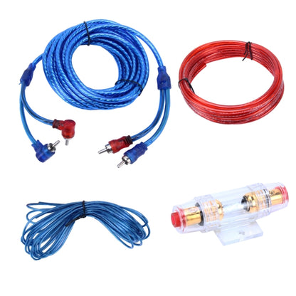 YH-128 1200W Car Amplifier Audio Power Cable Subwoofer Wiring Installation Kit with High Performance RCA Interconnect - DIY Cables by PMC Jewellery | Online Shopping South Africa | PMC Jewellery