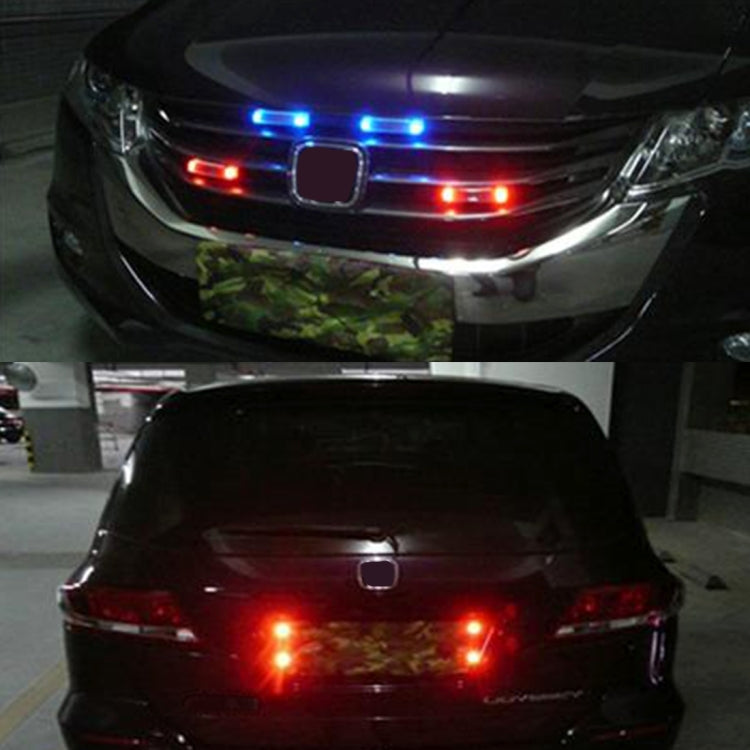 Car Styling Solar Warning Flash LED Anti-collision Decorative Light(Colorful Light) - Warning Lights by PMC Jewellery | Online Shopping South Africa | PMC Jewellery | Buy Now Pay Later Mobicred