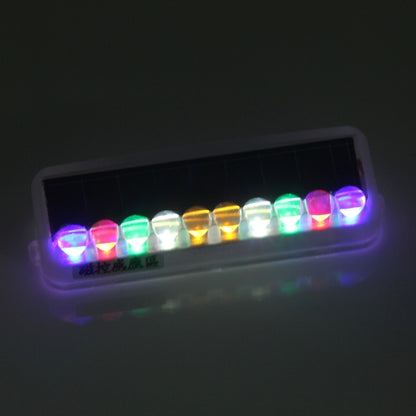 Car Styling Solar Warning Flash LED Anti-collision Decorative Light(Colorful Light) - Warning Lights by PMC Jewellery | Online Shopping South Africa | PMC Jewellery | Buy Now Pay Later Mobicred