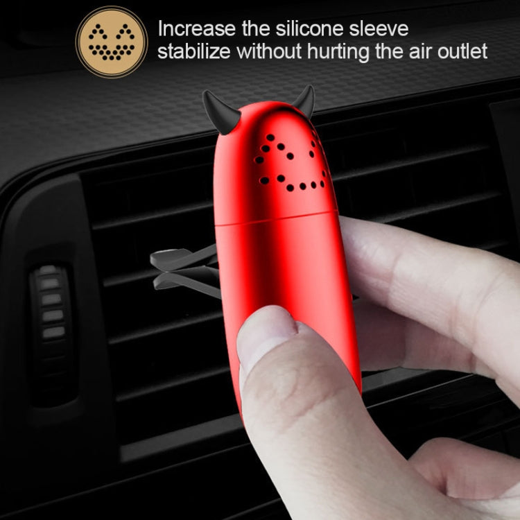 General Metal Car Aromatherapy Automotive  Aromatherapy Clamp Air Purifier Humidifier (Red) - Air Freshener by PMC Jewellery | Online Shopping South Africa | PMC Jewellery