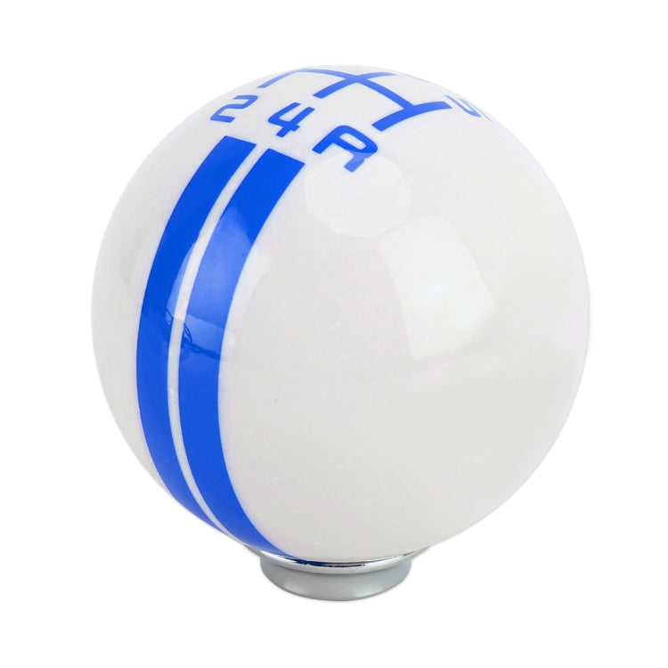 Universal Vehicle Ball Shape Modified Resin Shifter Manual 5-Speed Gear Shift Knob(Blue) - Shift Knob by PMC Jewellery | Online Shopping South Africa | PMC Jewellery | Buy Now Pay Later Mobicred