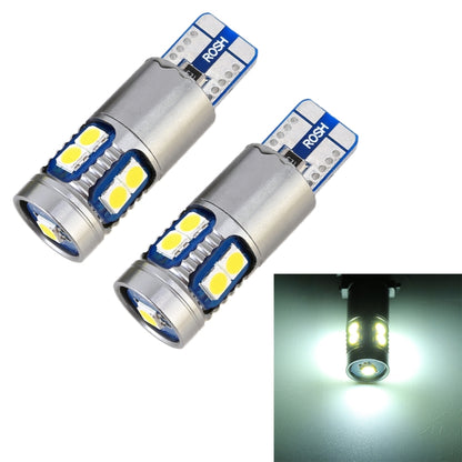 2 PCS T10 / W5W / 168 / 194 DC12V 2.2W 6000K 180LM 9LEDs SMD-3030 Car Clearance Light, with Decoder - Clearance Lights by PMC Jewellery | Online Shopping South Africa | PMC Jewellery | Buy Now Pay Later Mobicred