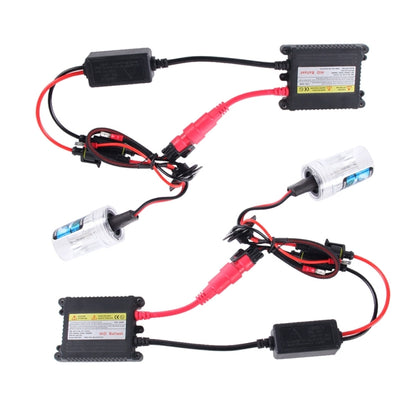 2PCS 35W HB3/9005 2800 LM Slim HID Xenon Light with 2 Alloy HID Ballast, High Intensity Discharge Lamp, Color Temperature: 4300K - Xenon Lights by PMC Jewellery | Online Shopping South Africa | PMC Jewellery | Buy Now Pay Later Mobicred