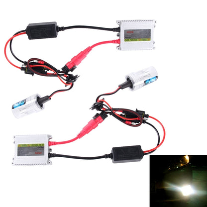 2PCS 35W HB3/9005 2800 LM Slim HID Xenon Light with 2 Alloy HID Ballast, High Intensity Discharge Lamp with 2 Alloy HID Ballast, Color Temperature: 4300K - Xenon Lights by PMC Jewellery | Online Shopping South Africa | PMC Jewellery | Buy Now Pay Later Mobicred