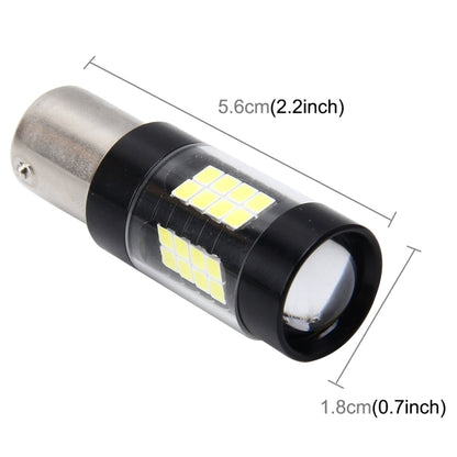 1156/BA15S 7W 420LM 42LEDs DC 12V SMD-3528 Car Tail Bulb Turn Signal Auto Reverse Lamp Daytime Turn Running Light Car Source (White Light) - Arrow Turn Lights by PMC Jewellery | Online Shopping South Africa | PMC Jewellery | Buy Now Pay Later Mobicred