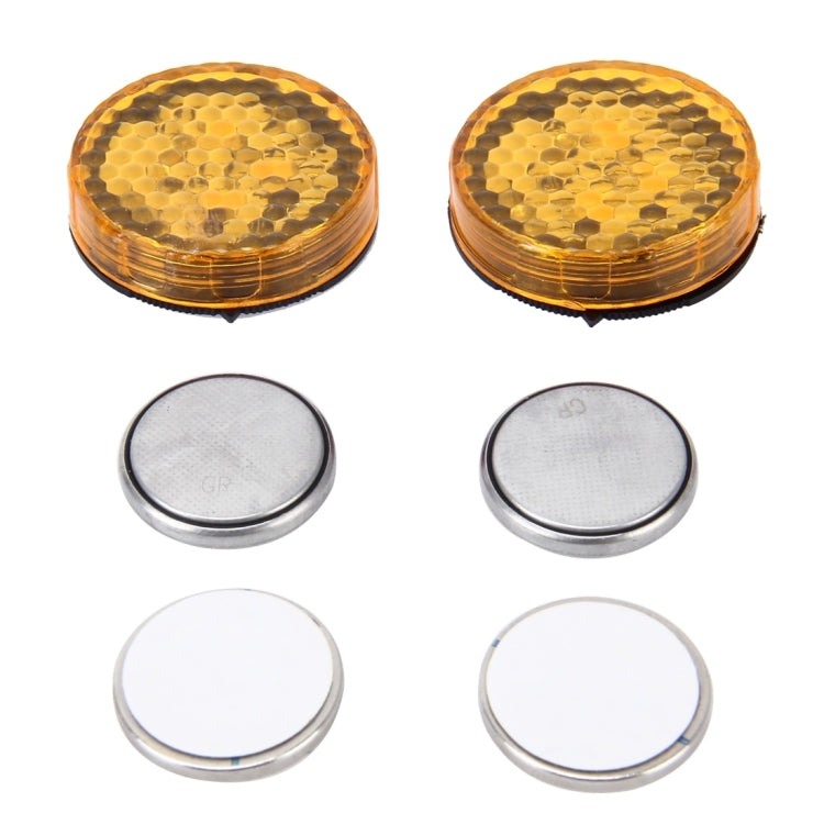 2 PCS Car Door Anti-collision Warning Strobe Light (Red Light) - Warning Lights by PMC TechLife | Online Shopping South Africa | PMC TechLife | Buy Now Pay Later Mobicred