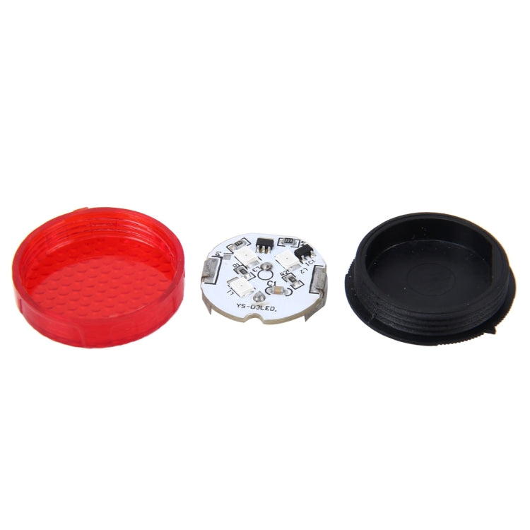 2 PCS Car Door Anti-collision Warning Strobe Light (Red Light) - Warning Lights by PMC TechLife | Online Shopping South Africa | PMC TechLife | Buy Now Pay Later Mobicred